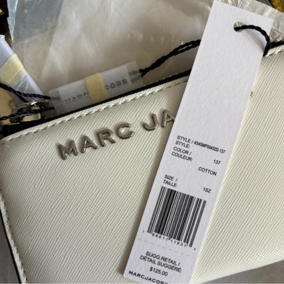 MARC JACOBS Small Zip Card Wallet in Cotton (NWT) - Picture 6 of 6